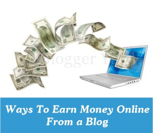 earning money from blogging